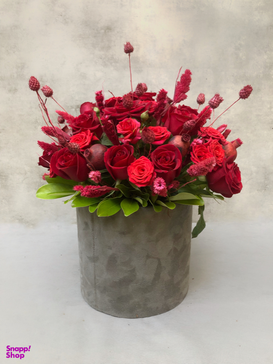 باکس گل طبیعی مدل Mixed