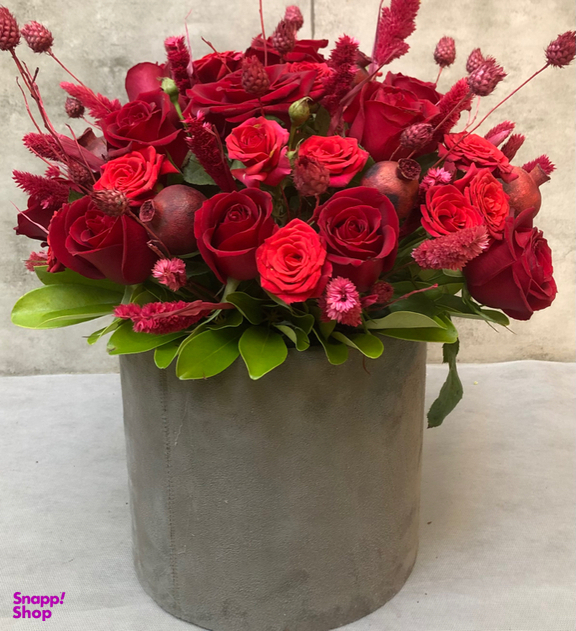 باکس گل طبیعی مدل Mixed