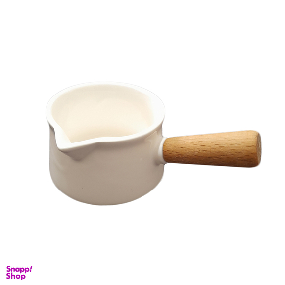 سس خوری سرامیکی مایا مدل دسته چوبی کد W001