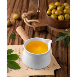 سس خوری سرامیکی مایا مدل دسته چوبی کد W001