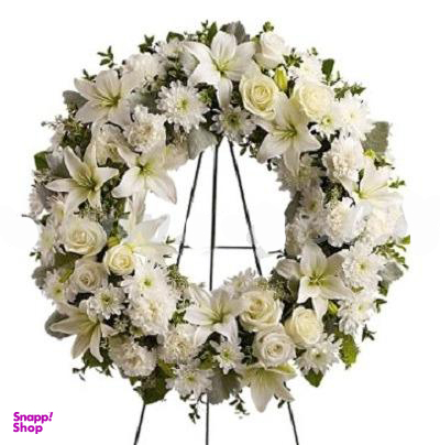 تاج گل ماه سفید ایگل (Egol) کد P155