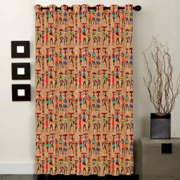 پرده رنس مدل C1-50005 ارتفاع 290 سانتی متر چند رنگ