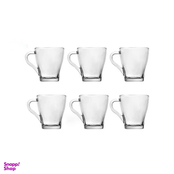 لیوان لومینارک مدل Mahak - بسته 6 عددی