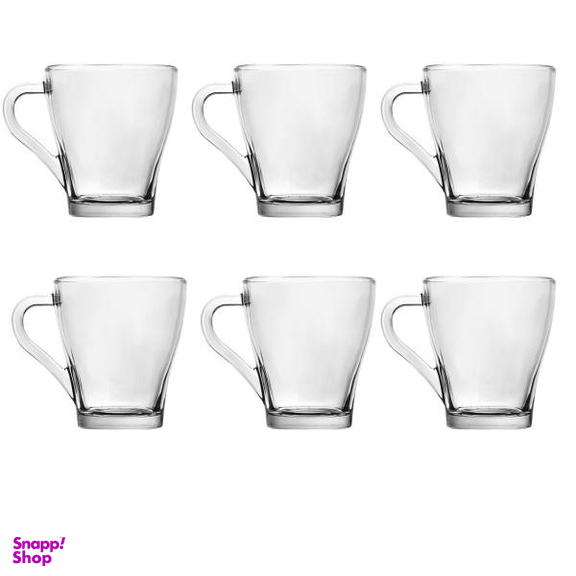 لیوان لومینارک مدل Mahak - بسته 6 عددی