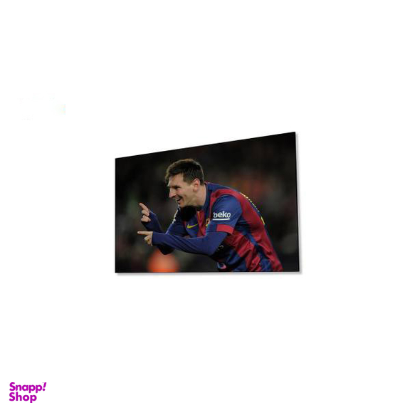 تابلو شاسی ونسونی طرح Messi Dancing سایز 30x40 سانتی متر