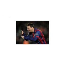 تابلو شاسی ونسونی طرح Messi Dancing سایز 30x40 سانتی متر