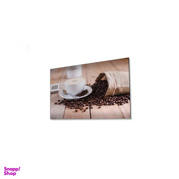 تابلو شاسی ونسونی طرح Sense Of Loving Coffee سایز 30x40 سانتی متر