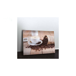 تابلو شاسی ونسونی طرح Sense Of Loving Coffee سایز 30x40 سانتی متر