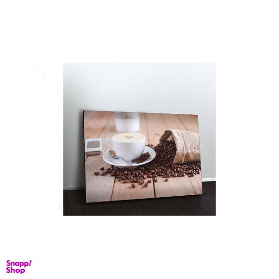تابلو شاسی ونسونی طرح Sense Of Loving Coffee سایز 30x40 سانتی متر