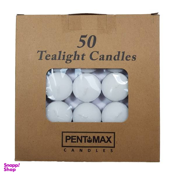 شمع وارمر پنت مکس مدل TeaLight بسته 50 عددی