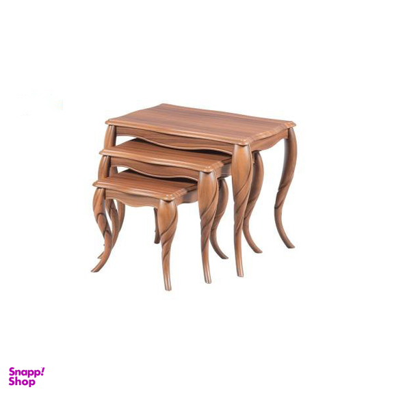 میز عسلی سهیل کد 0070GRR مجموعه سه عددی