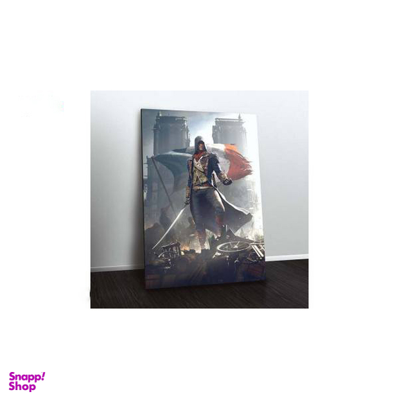 تابلو شاسی ونسونی طرح Assassins Creed Unity سایز 40 × 30
