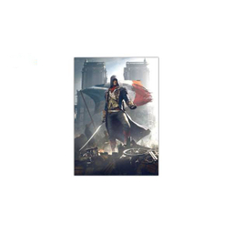 تابلو شاسی ونسونی طرح Assassins Creed Unity سایز 40 × 30