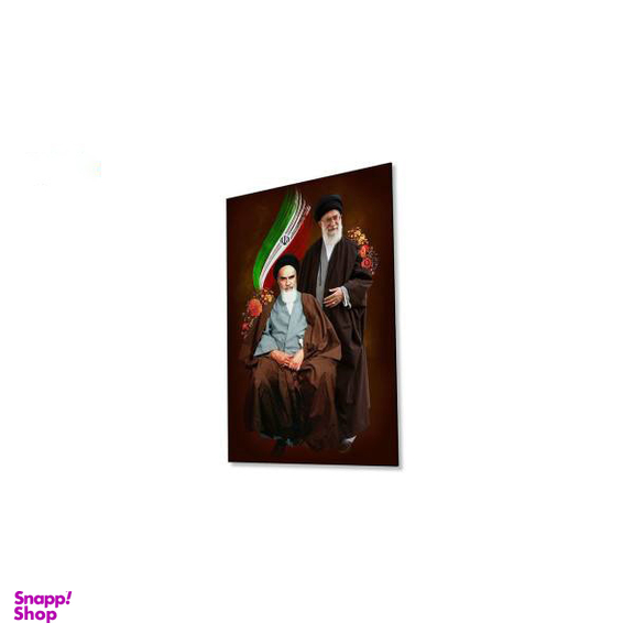 تابلو شاسی ونسونی طرح Emam va Rahbar سایز 40 × 30 سانتی متر