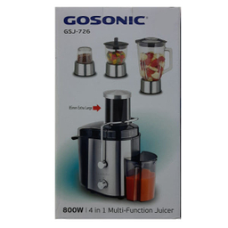 آبمیوه گیری گوسونیک مدل GSJ-726 رنگ استیل