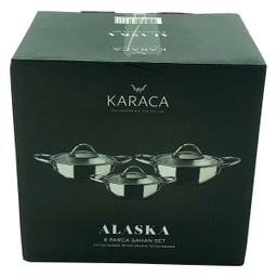 سرویس تابه 6 پارچه کاراجا مدل ALASKA