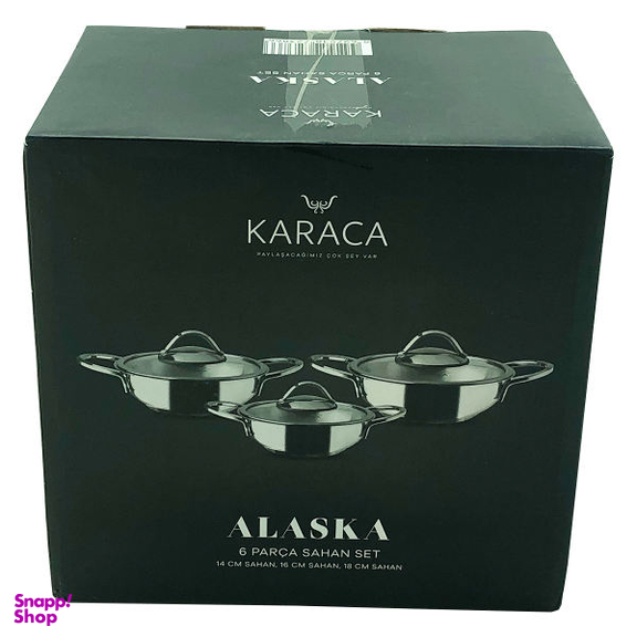 سرویس تابه 6 پارچه کاراجا مدل ALASKA