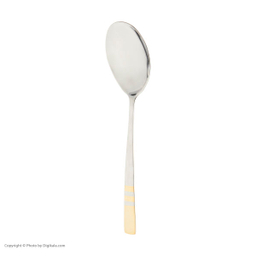 قاشق خورش خوری ناب استیل مدل فلورانس کد 230-0339