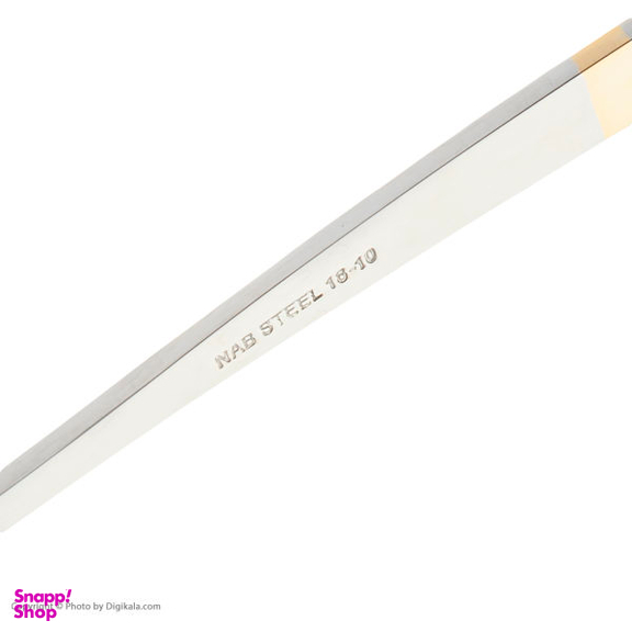 قاشق خورش خوری ناب استیل مدل فلورانس کد 230-0339