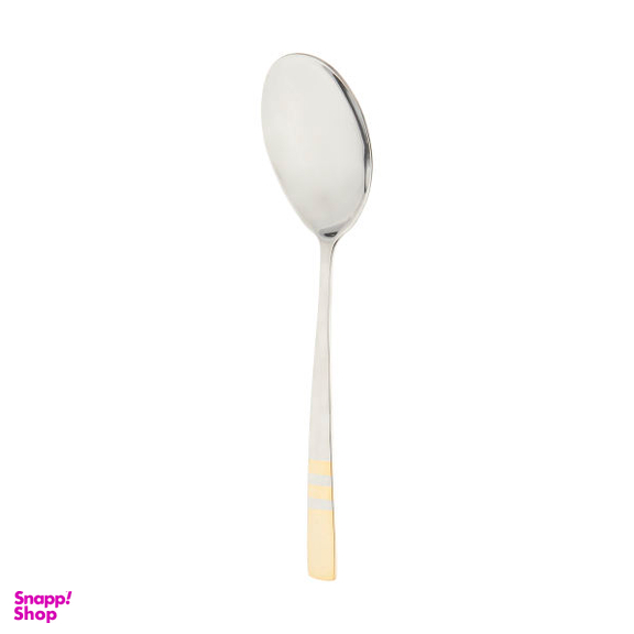 قاشق خورش خوری ناب استیل مدل فلورانس کد 230-0339