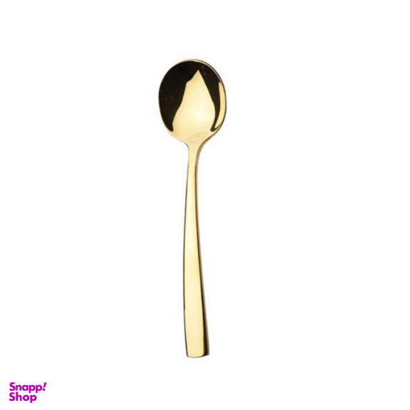 قاشق سوپ خوری ناب استیل مدل فلورانس بسته 6 عددی