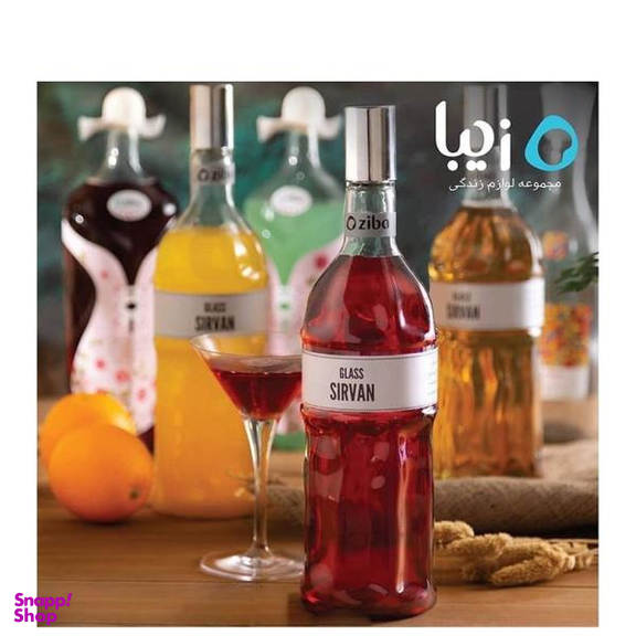 بطری زیباسازان طرح سیروان کد MD642