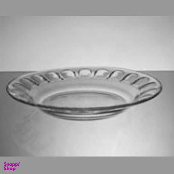 بشقاب خورش خوری شیشه و بلور اصفهان (Esfahan Glass) مدل گلایل کد 522 بسته 6 عددی