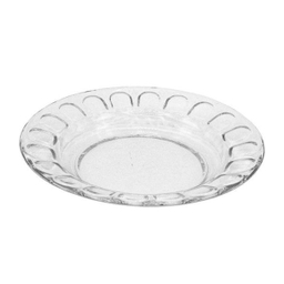 بشقاب خورش خوری شیشه و بلور اصفهان (Esfahan Glass) مدل گلایل کد 522 بسته 6 عددی