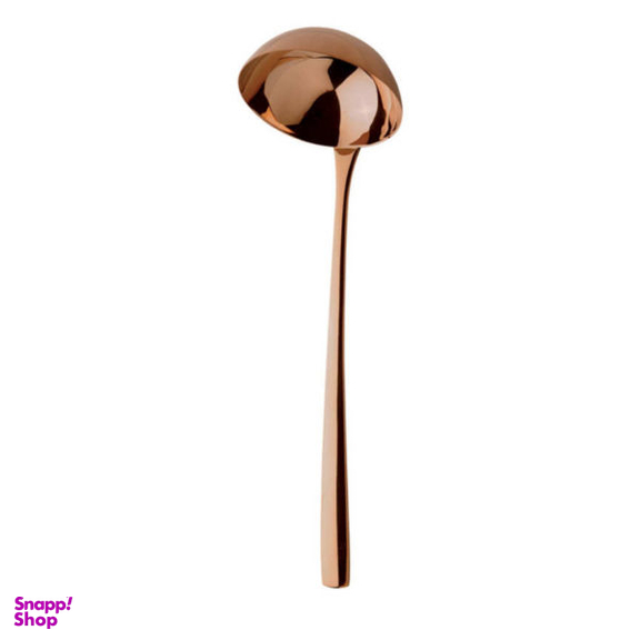 ست کفگیر و ملاقه 3 پارچه ناب استیل مدل فلورانس