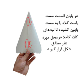 کلاه تولد مستر تم طرح ال او ال بسته 8 عددی