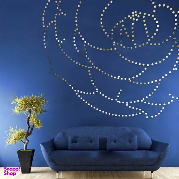 آینه اِلِنسی مدل دایره بسته 50 عددی