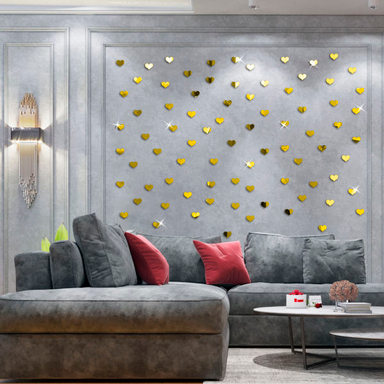 آینه اِلِنسی مدل قلب بسته 50 عددی