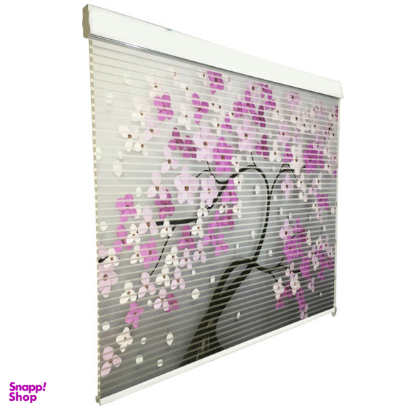 پرده زبرا شب و روز مدل PB-2 سایز 135×180 سانتی متر