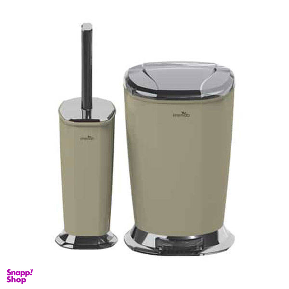 ست سطل زباله و فرچه ایمن آب مدل ونیز 110