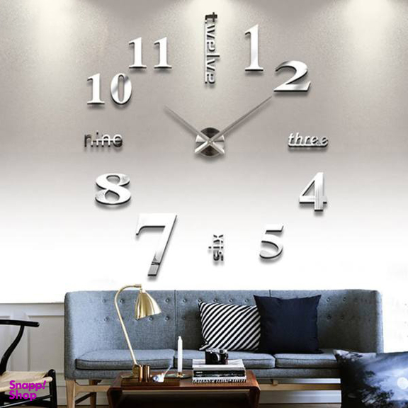 ساعت دیواری پدیده شاپ مدل Number