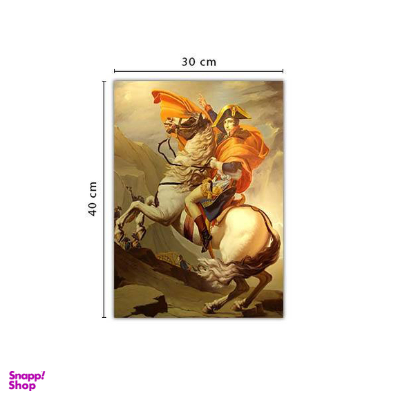 تابلوی ونسونی طرح Napoleon سایز 30x40
