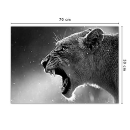 تابلوی ونسونی طرح The Lion Rave سایز 50x70