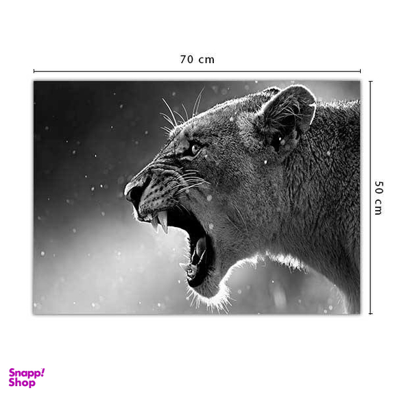 تابلوی ونسونی طرح The Lion Rave سایز 50x70