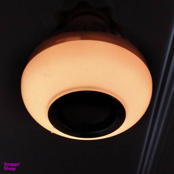 لامپ هوشمند و اسپیکر بلوتوثی مدل led music blub کد HB-61