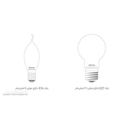 لامپ LED اشکی 7 وات افراتاب