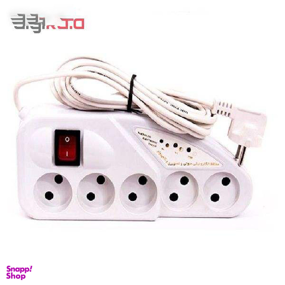 چند راهی برق و محافظ تکسان مدل 2500v