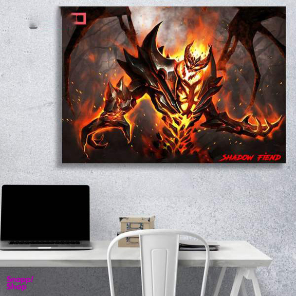 تابلو شاسی گالری استاربوی طرح Shadow Fiend 1 مدل Dota 2 Game
