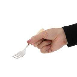 چنگال میوه خوری ناب استیل مدل فلورانس بسته 6 عددی