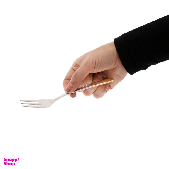 چنگال میوه خوری ناب استیل مدل فلورانس بسته 6 عددی