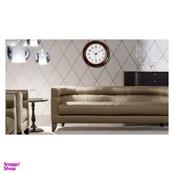 ساعت دیواری طرح چوب کد 4008