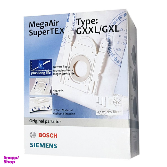 پاکت جارو برقی بوش (Bocsh) مدل TYPE G-GLX آلمانی