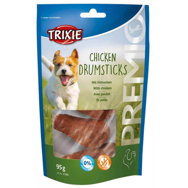 تشویقی سگ تریکسی مدل Chicken Drumsticks وزن 95 گرم