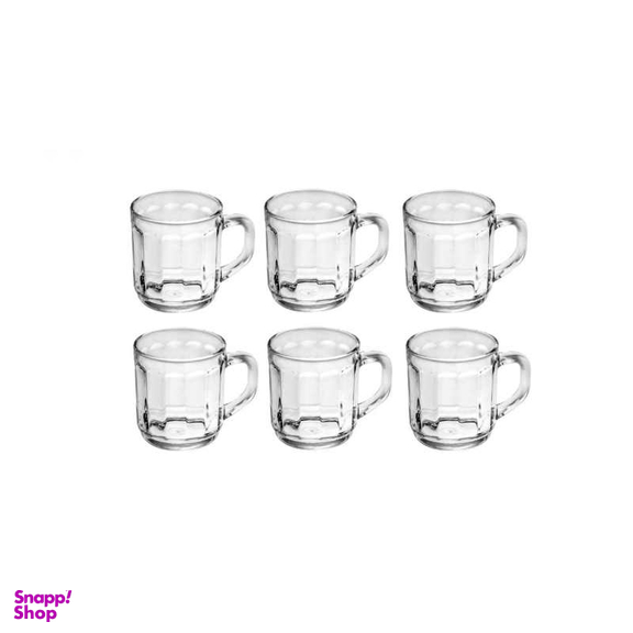 استکان لاکی کد 312910 بسته 6 عددی