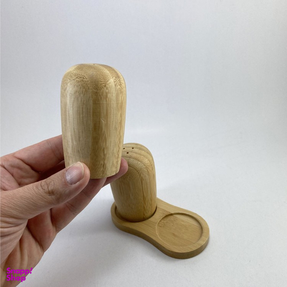 نمک پاش و فلفل پاش مدل بامبو