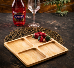 اردو خوری مدل مربع چوبی